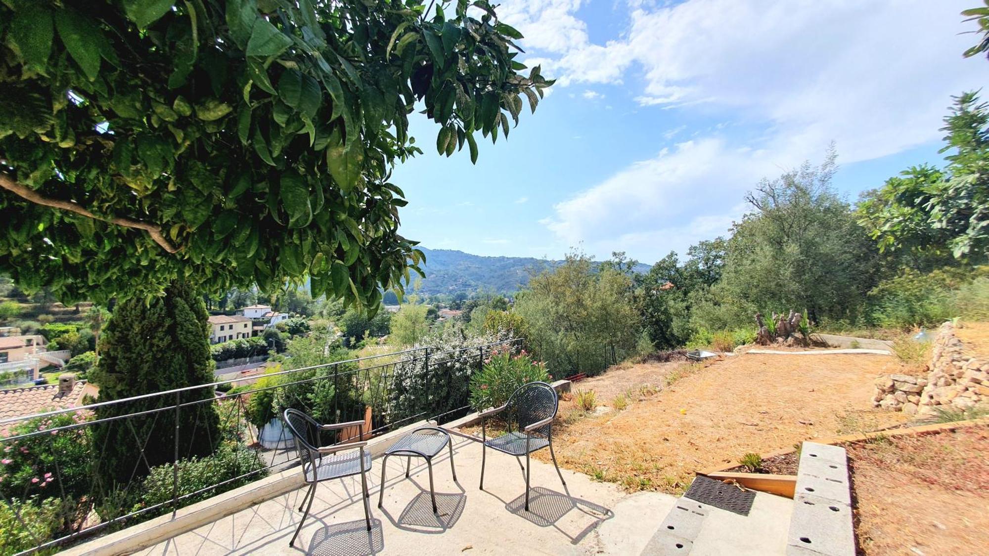 Apartamento Calme Et Vue Panoramique Pégomas Exterior foto