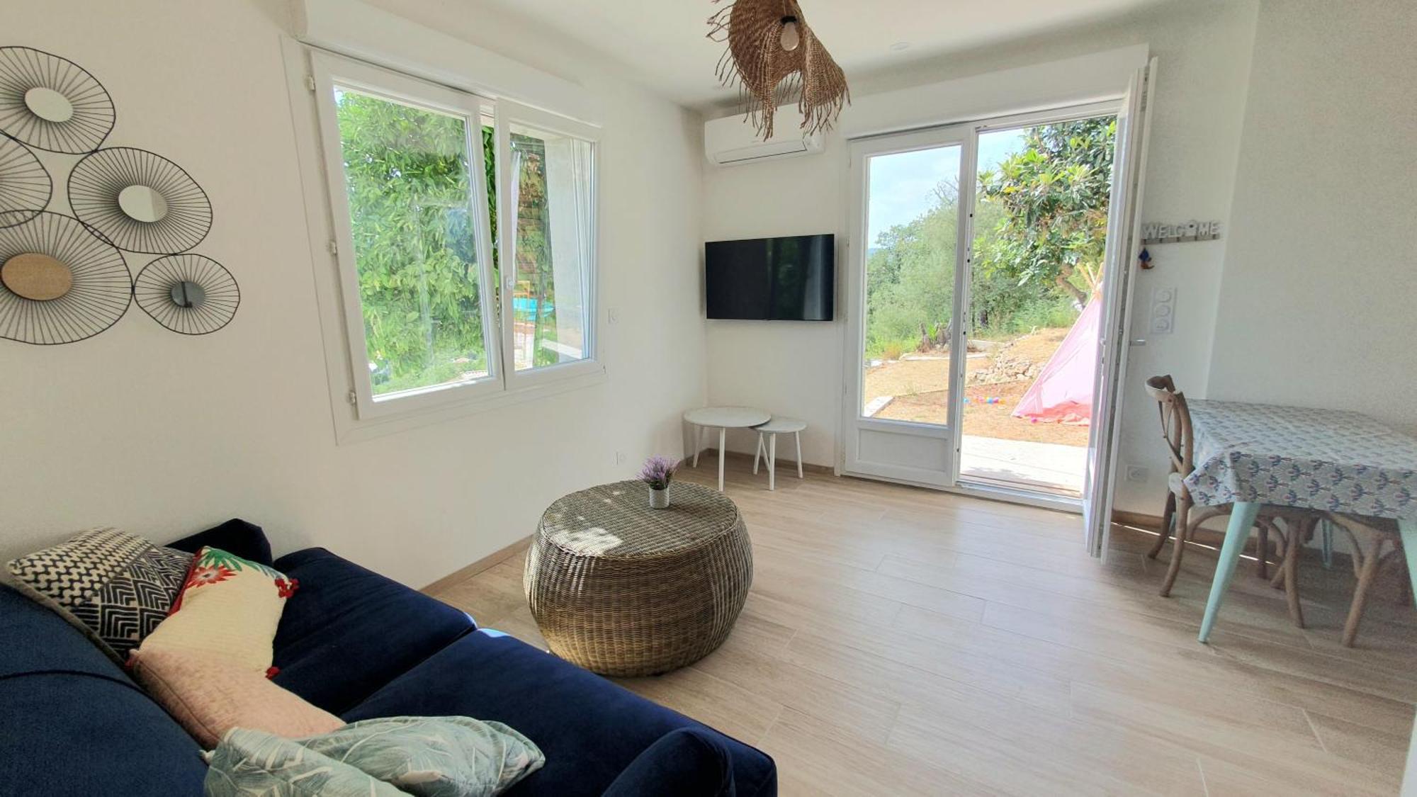 Apartamento Calme Et Vue Panoramique Pégomas Exterior foto